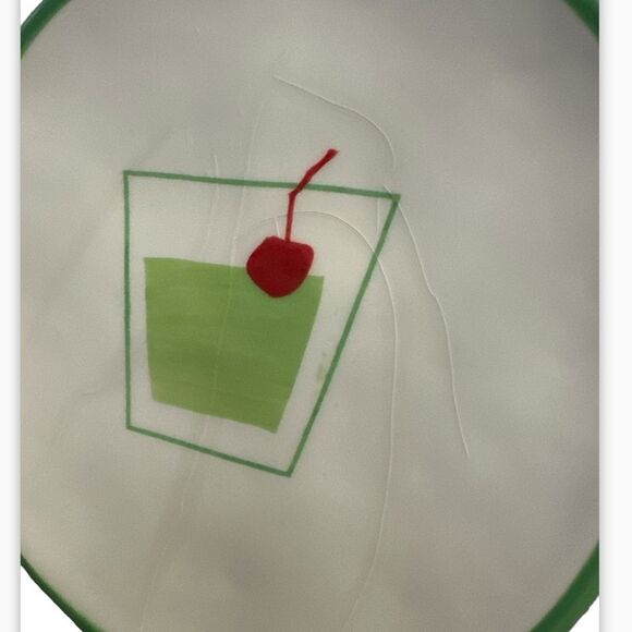 Mariposa Cocktail Plates Amy Van Aarle Appetizer Plate Martini 6” Dishes - Picture 6 of 13